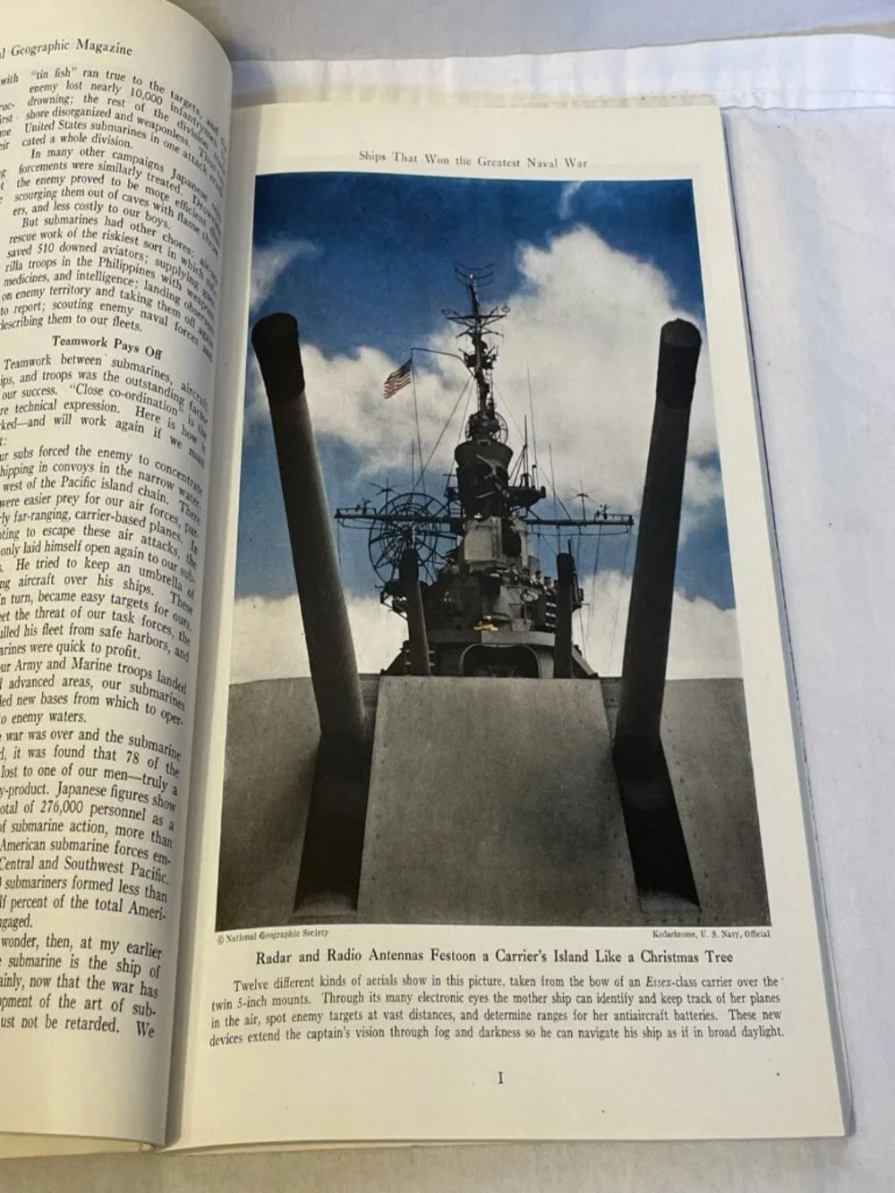National Geographic June 1946 Vol 89 No 6 Vintage Magazine Admiral Nimitz Navy